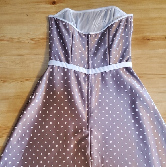 Scott McClintock Women's Vintage Inspired Strapless Dress 👗 - Picture 5 of 10